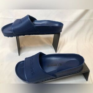 Birkenstock Unisex Barbados Eva Blue Slides - Size 41 (11 Women’s, 9 Men’s)